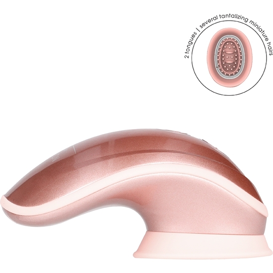 TWITCH HANDS - SUCTION AND VIBRATION TOY - PINK METAL