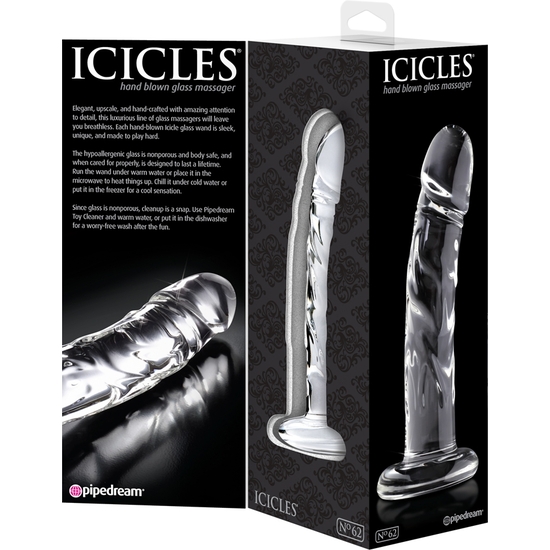 ICICLES NUMBER 62 GLASS MASSAGER