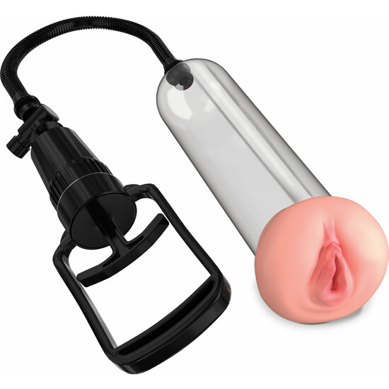 PUMP WORX ERECTION PUMP WITH VAGINA FOR BEGINNERS