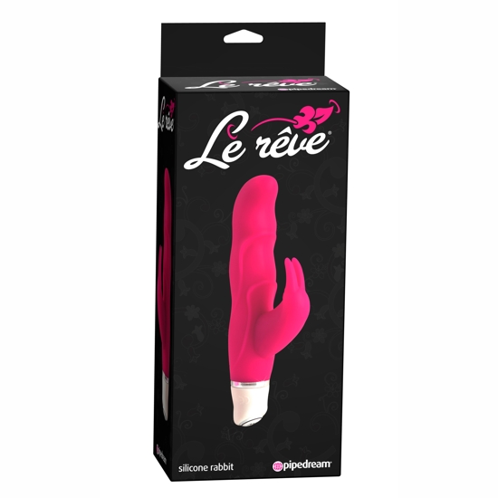 LE REVE INTENSE PINK SILICONE BUNNY