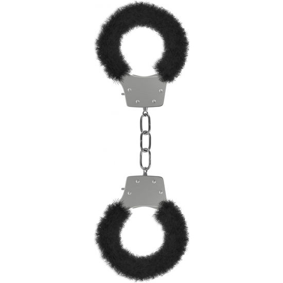 Ouch Pleasure Handcuffs With Black Plush