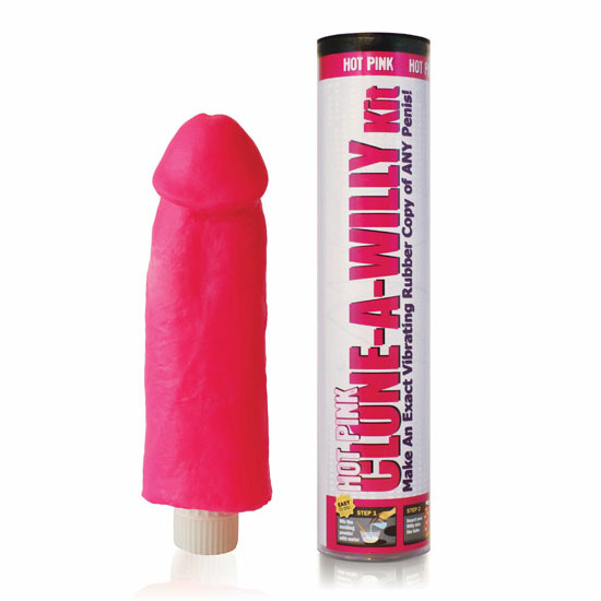 CLONE WILLY CLONE YOUR FUCHSIA PINK PENIS WITH VIBRATOR