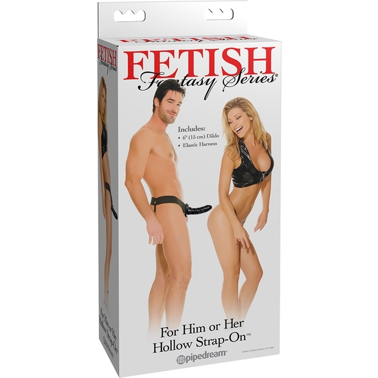 FETISH FANTASY HOLLOW HARNESS FOR HIM AND HER BLACK