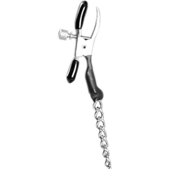 FETISH FANTASY BEGINNER Clamps WITH NIPPLE CHAIN