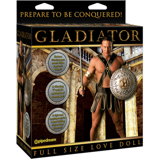 Real Size Gladiator Inflatable Doll