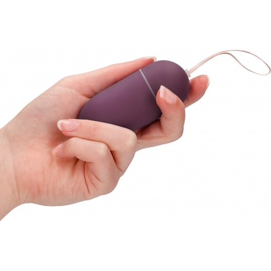 VIBRATING EGG 10 SPEED LARGE LILAC REMOTE CONTROL