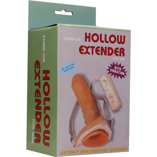HOLLOW ADJUSTABLE HARNESS WITH VIBRATOR