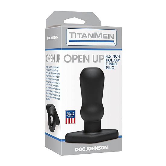 OPEN UP PLUG ANAL OPENING BLACK