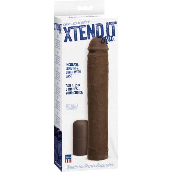 XTEND IT KIT EXTENSION FOR BLACK COCK