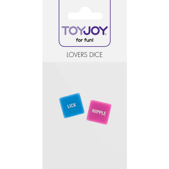 DICE OF LOVE FOR LOVERS PINK AND BLUE