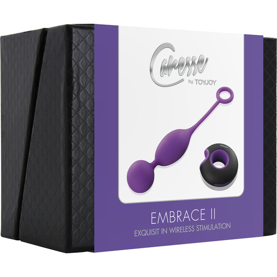EMBRACE II CHINESE BALLS REMOTE CONTROL 7 FUNCTIONS LILAC AND BLACK