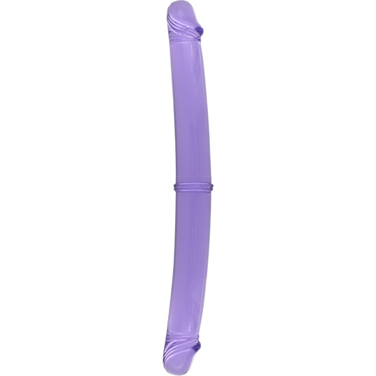 Double Penis Of 30 Cm Purple