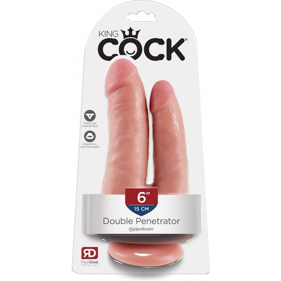KING COCK DOUBLE REALISTIC PENIS