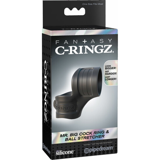 FANTASY C-RINGZ MR. BIG RING FOR PENIS AND TESTICLES