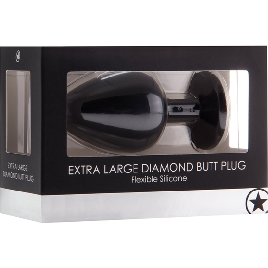 EXTRA LARGE PLUG BLACK DIAMOND