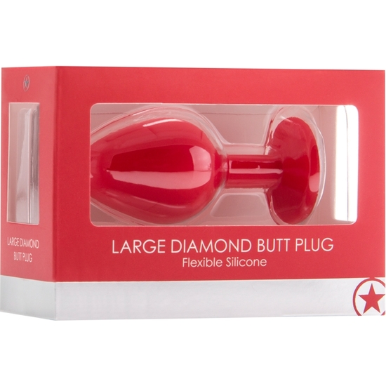 PLUG LARGE RED DIAMOND