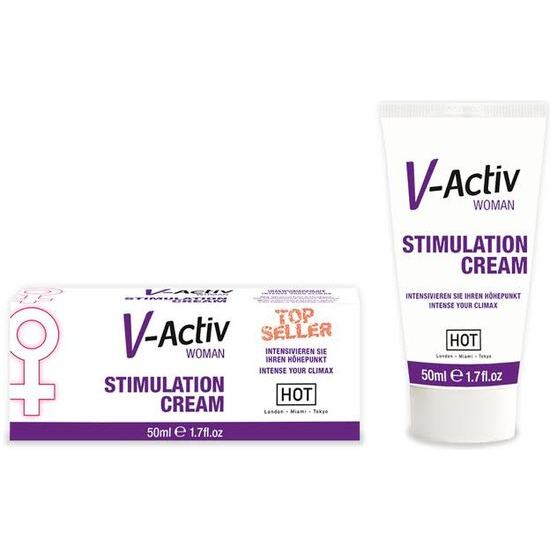 Hot V-activ Stimulation Cream Female