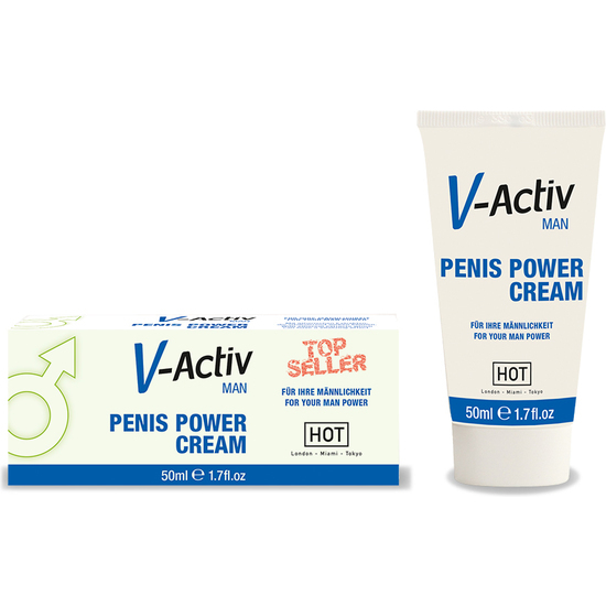 Hot V-activ Man Erection Enhancement Cream