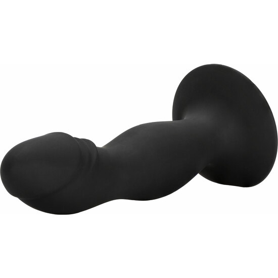 BLACK SILICONE ANAL PENIS