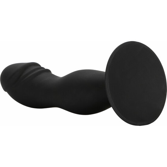 BLACK SILICONE ANAL PENIS