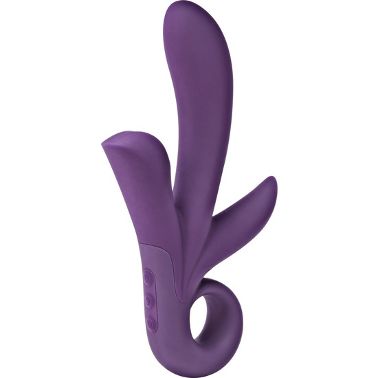 Trinity Triple Stimulation Vibrator Purple