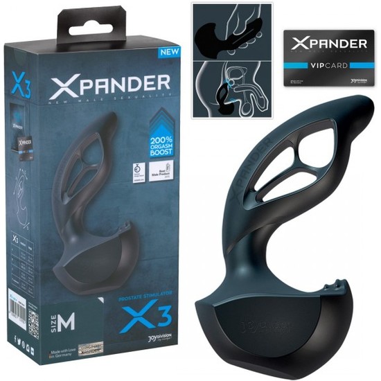X3 XPANDER PROSTATE STIMULATOR SIZE M