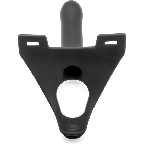 ZORO SILICONE PENIS 16.5 CM WITH BLACK HARNESS