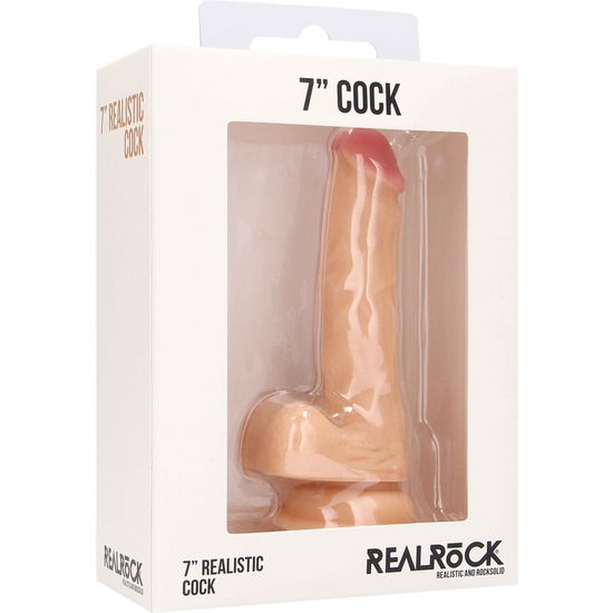 REALROCK REALISTIC PENIS WITH SCROTUM