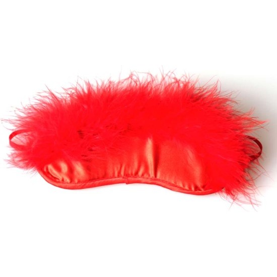 Venda With Marabou - Red