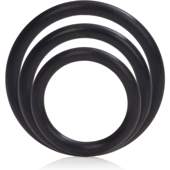 BLACK SILICONE RINGS
