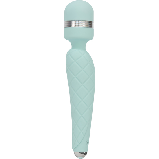 Cheeky Wand Massager With Crystal - Turquoise