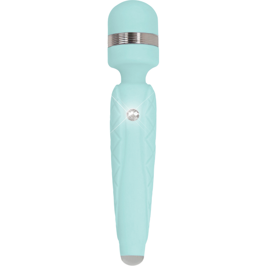 CHEEKY WAND MASSAGER WITH CRYSTAL - TURQUOISE
