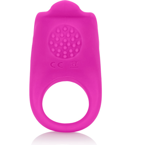 PINK SILICONE RECHARGEABLE VIBRATOR RING