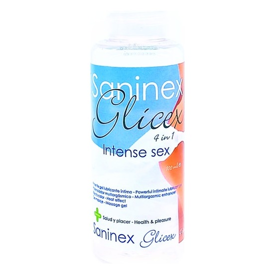 Saninex Extra Lubricant Glicex 4 In 1 Intense Sex 100ml