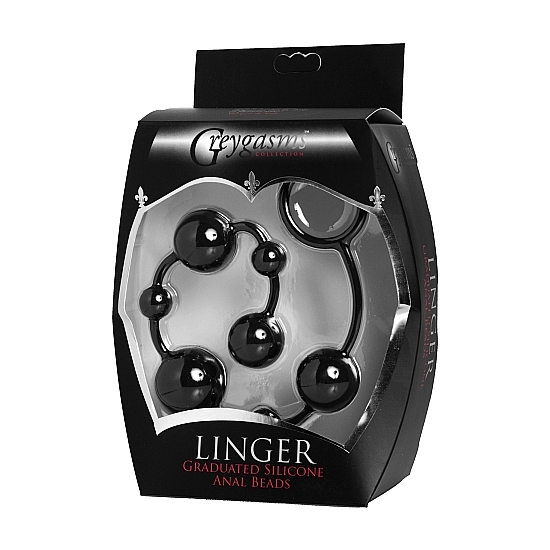 LINGER SILICONE ANAL GRADUATED BALLS
