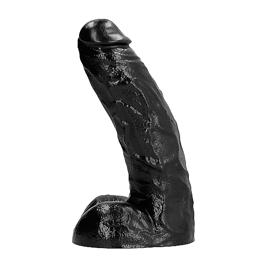 All Black Realistic Penis 25.5cm