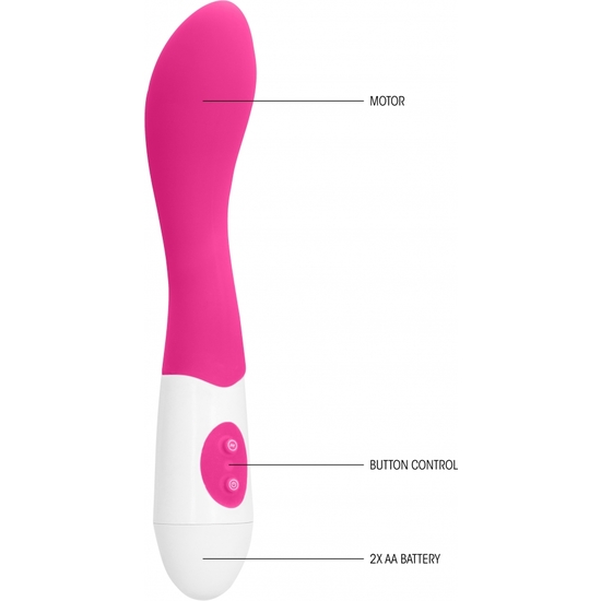 BEND PINK SILICONE VIBRATOR