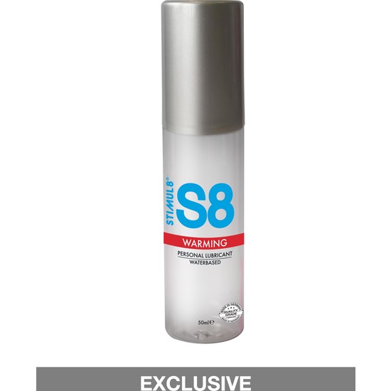 S8 WATER BASED LUBRICANT HEAT EFFECT 50ML