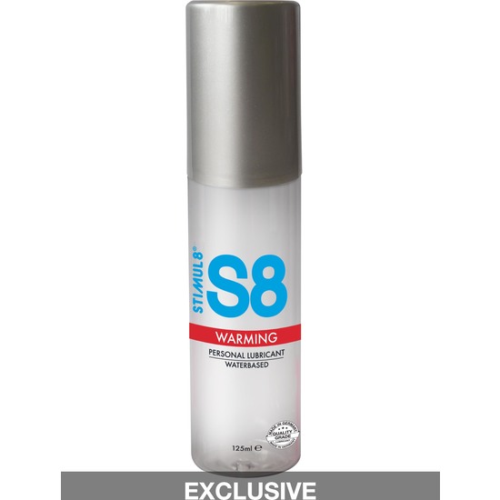 S8 WATER-BASED LUBRICANT HEAT EFFECT 125ML