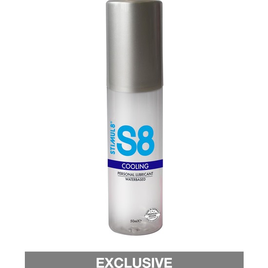 S8 WATER BASED LUBRICANT COLD EFFECT 50ML