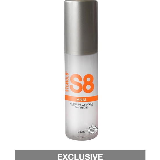 S8 WATER BASED ANAL LUBRICANT 50ML