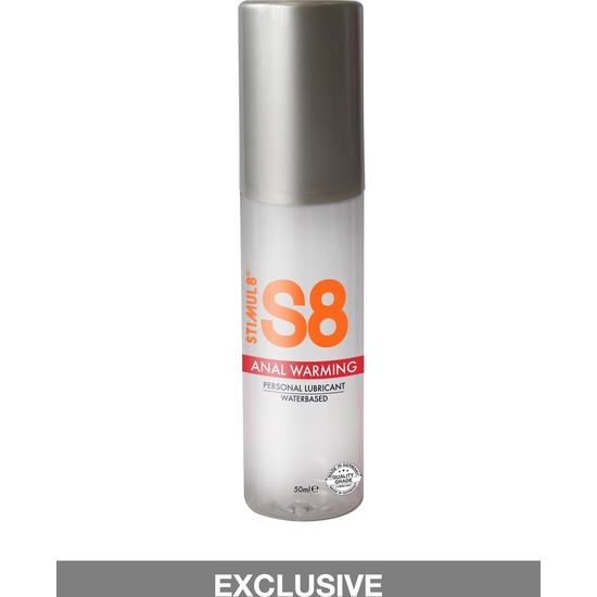 S8 WATER-BASED ANAL LUBRICANT HEAT EFFECT 50ML