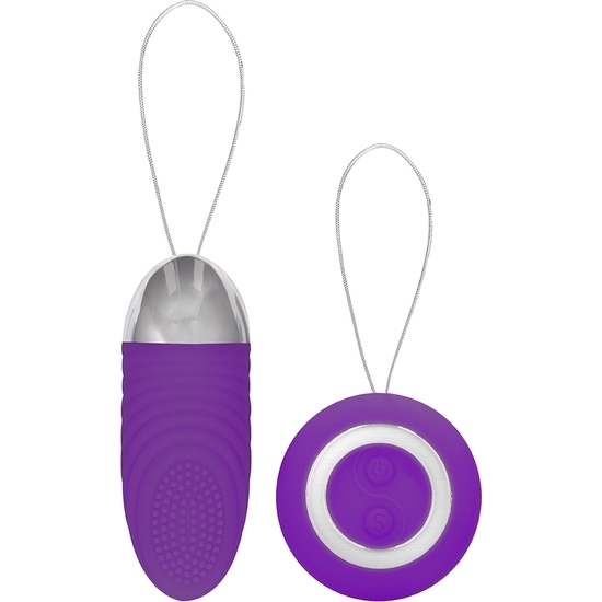 Ethan Purple Remote Control Vibrating Egg