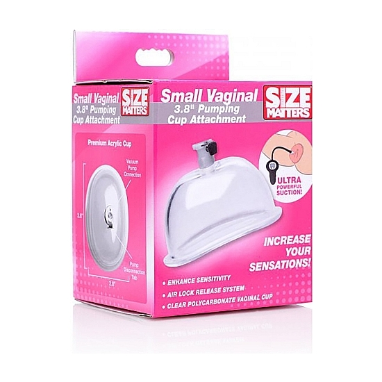 SMALL VAGINAL SUCTION CUP - TRANSPARENT