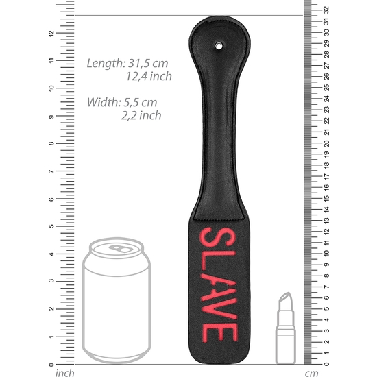 OUCH! BDSM PADDLE - SLAVE - BLACK