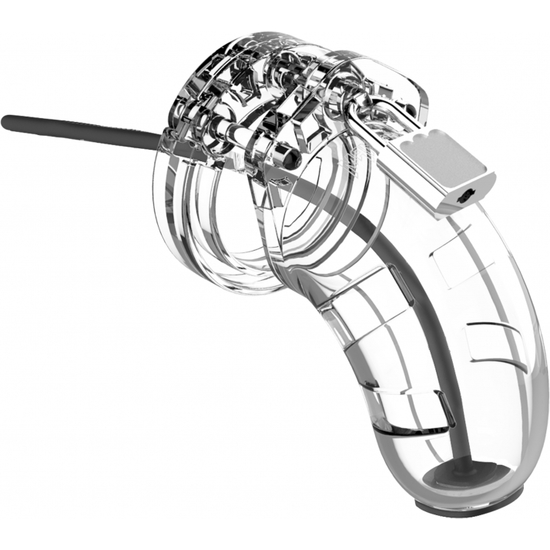 MODEL 15 CHASTITY DEVICE - TRANSPARENT