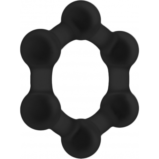 DO NOT. 82 WEIGHTED COCK RING BLACK