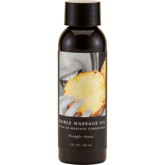 EARTHLY BODY PINEAPPLE AND APPLE - MASSAGE OIL - 60ML