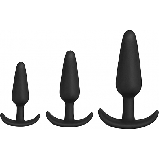 Anal Set 3 Pieces Silicone 