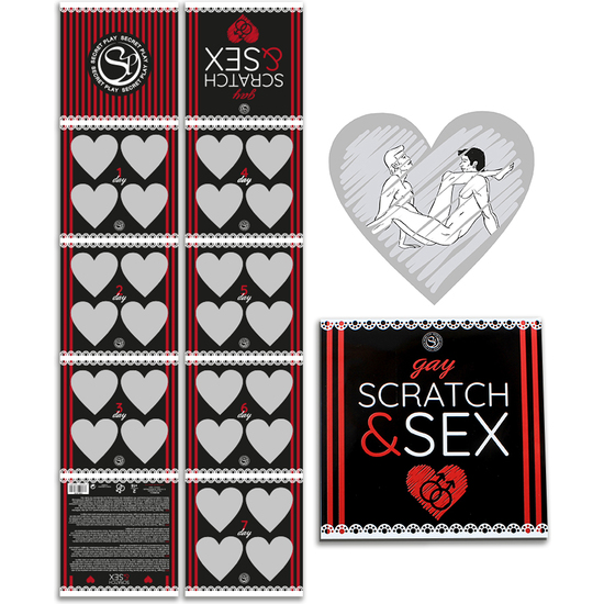 SCRATCH & SEX - GAY COUPLE GAMES (ES/EN/FR/PT/DE)